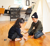 openhope 家族　団欒風景　写真