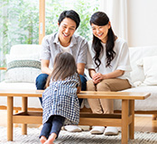 openhope 家族　団欒風景　写真